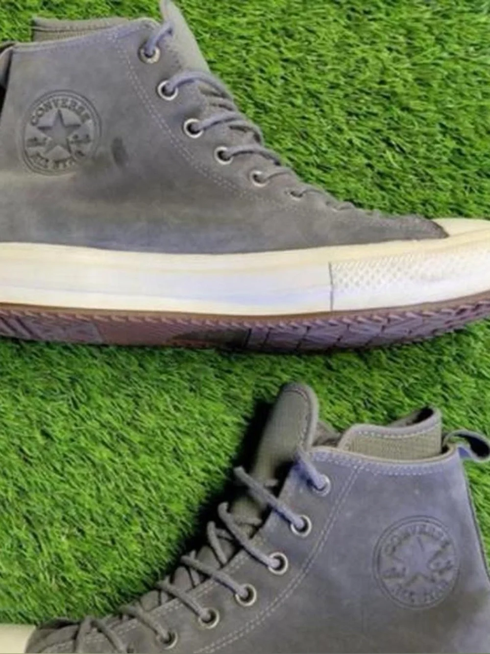 Converse Men's High Top Sneakers in Slate Gray Size 8.5